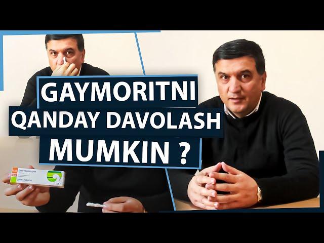 Gaymoritni qanday davolash mumkin, shamollash va grippni davolash usulli