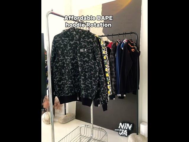 Best Affordable Bape Camo Shark Hoodie Rotation from Ninjahype #pandabuy #fashion #bape #hype #reps