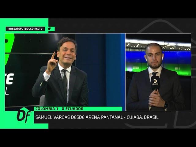 Pelea con periodista colombiano que achicó a Ecuador.