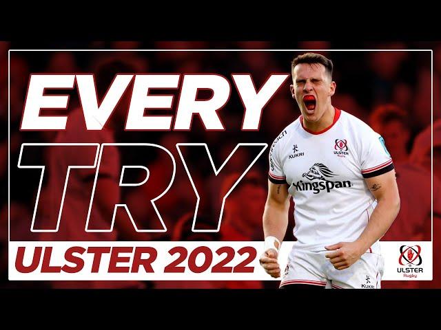 Every Ulster Rugby try of 2022