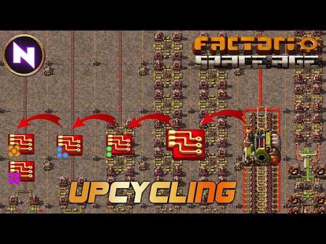 UPCYCLING: Power Of Vulcanus For QUALITY CIRCUITS | 33 | Factorio SPACE AGE