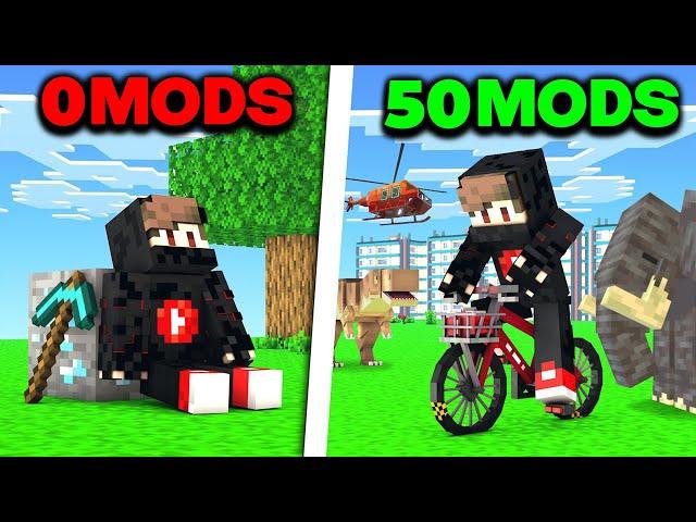 Installing "50 Mods" in Minecraft 