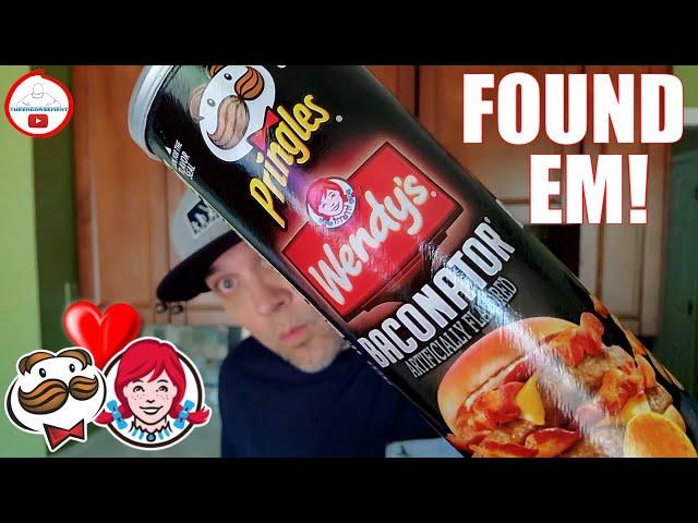 Pringles® Wendy's® Baconator Review!  | BEST Pringles® EVER?