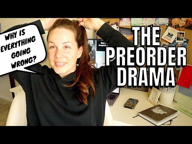 unexpected struggles with my preorder behind the scenes lol // self-published author vlog