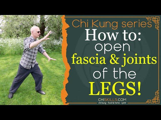 TAI CHI: opening fascia & joints of the LEGS!