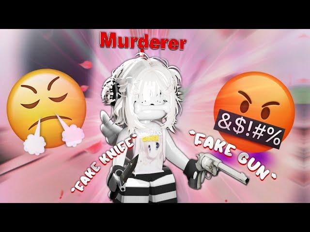  ТРОЛЮ ИГРОКОВ В MM2! *жëсткий троллинг*//mm2 roblox #funny #мм2 #роблокс #sheriff #murder