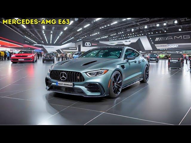 NEW 2025 Mercedes-AMG E63 S Finally Revealed - Interior and Exterior!