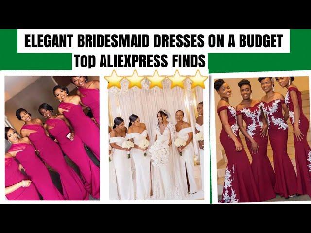 Latest Bridesmaid Dresses 2022|Top Affordable Bridesmaid Chief Bridesmaid Dresses|Bridesmaid Dresses