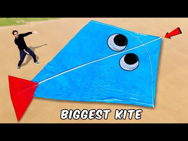 We Make World's Biggest Kite - 100% Flying | सबसे बड़ी पतंग 🪁🪁🪁