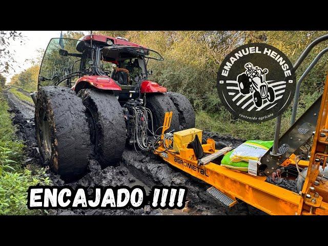 SIEMBRA DE COLSA, RENEGAMOS EN EL BARRO CON LOS CASEIH