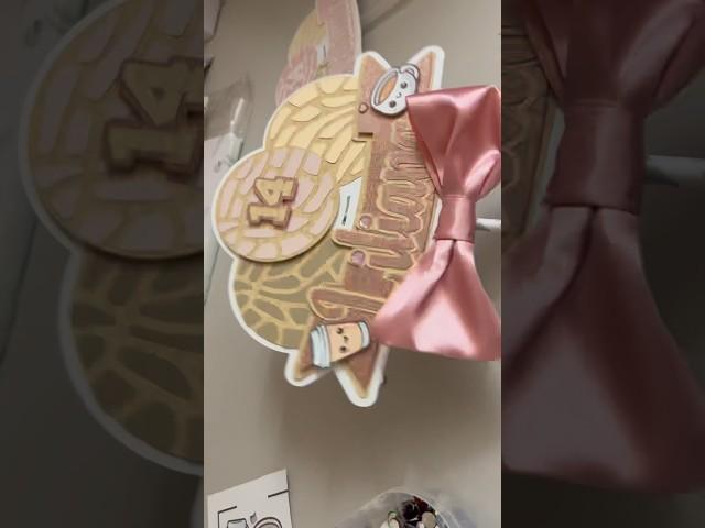 Pan dulce birthday #papercraft #diy #relaxing #tutorial #viral