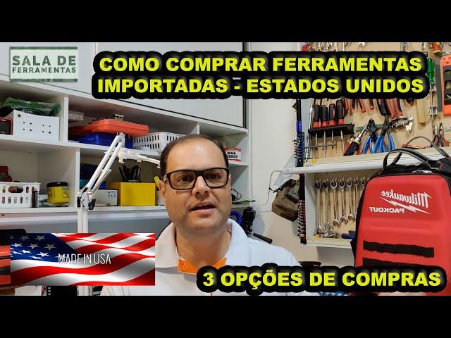 COMO COMPRAR FERRAMENTAS IMPORTADAS NOS ESTADOS UNIDOS TIENDAMIA EBAY AMAZON.
