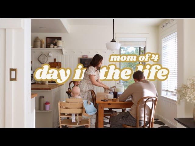 new routines and going screen free // Day in the life of a Mom of 4