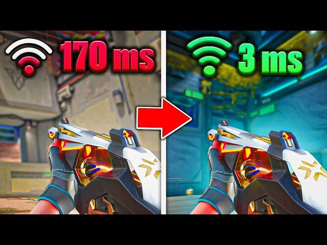 How to Fix HIGH PING in VALORANT 2024!