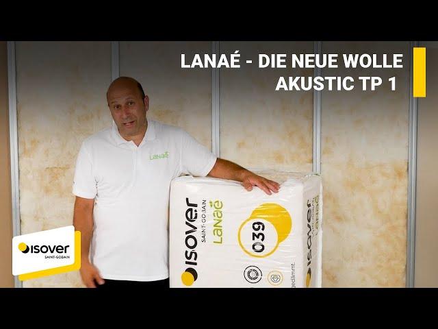 Akustic TP 1 Trennwandplatte aus Lanaé | ISOVER