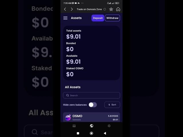 𝐇𝐨𝐰 𝐭𝐨 𝐒𝐰𝐚𝐩 𝐂𝐨𝐢𝐧𝐬 𝐨𝐧 Cosmos 𝐍𝐞𝐭𝐰𝐨𝐫𝐤 (Osmosis, atom and co.) #shorts #cryptocurrency #airdrop