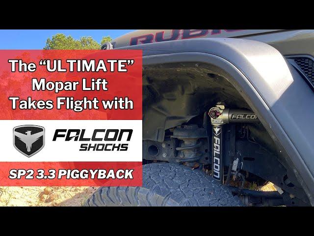 Falcon SP2 3.3 Piggyback Shock Install & Evaluation for Jeep JL & JT