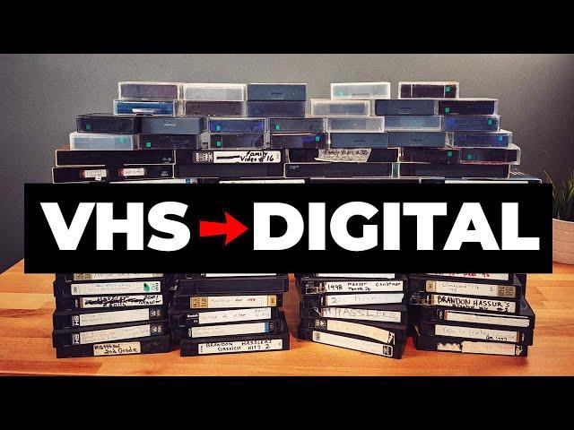 VHS to Digital: How to Convert Your VHS Tapes