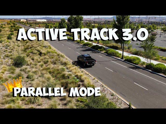 DJI Mavic Air 2 - How to Use Active Track 3.0 - Tutorial - Parallel Mode is King - 4k