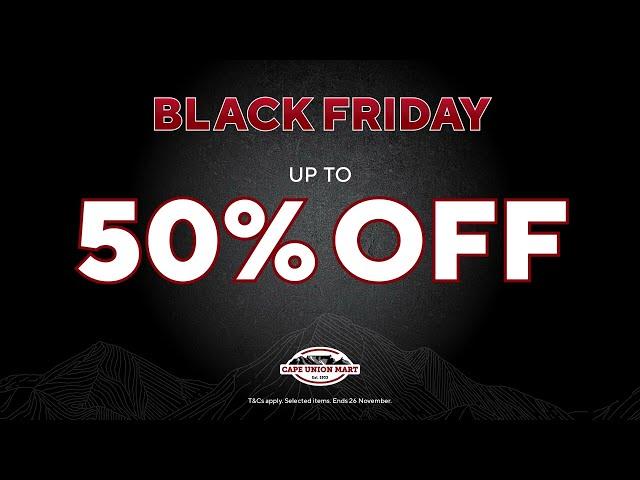 BLACK FRIDAY IS HERE!