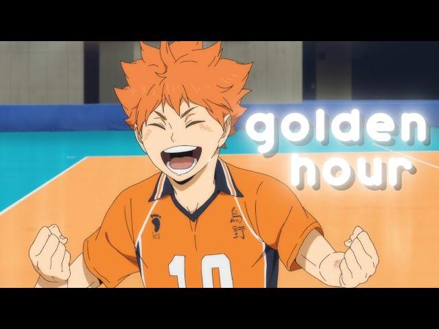 Golden Hour  | Haikyuu!! | AMV/EDIT