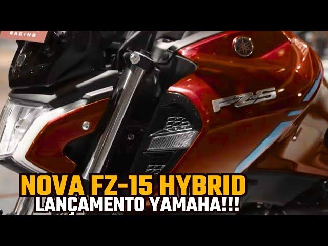 Yamaha Lança a NOVA FZ15 HYBRID 2025/26