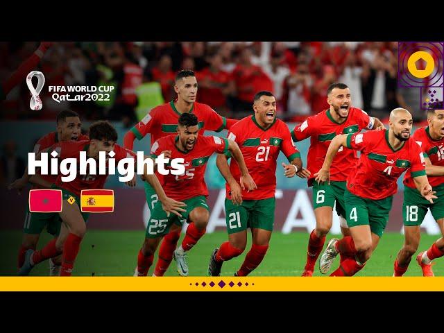 Penalty DRAMA! | Morocco v Spain | Round of 16 | FIFA World Cup Qatar 2022