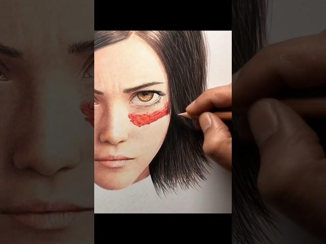 Drawing Alita: Battle Angel #artology #alita #art