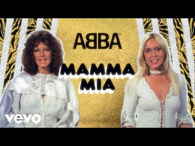 ABBA - Mamma Mia (Official Lyric Video)