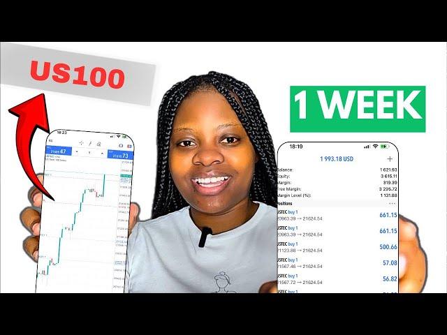 I Made $3000 In A Week Trading Nasdaq ONLY