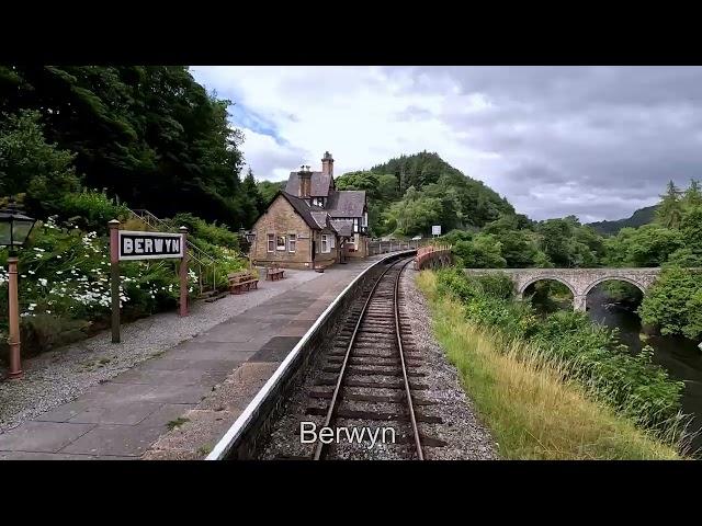 Driver's Eye View - Llangollen Railway - Llangollen to Corwen with 0-6-0 Saddle Tank No.68067