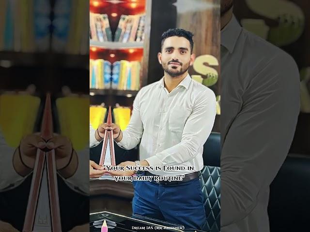 Your Success Is Found In Your Daily Routine By IAS Ravi K Sihag #shorts #motivation #viral
