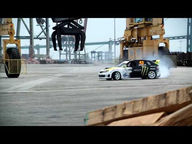 ken block amazing car stunts video