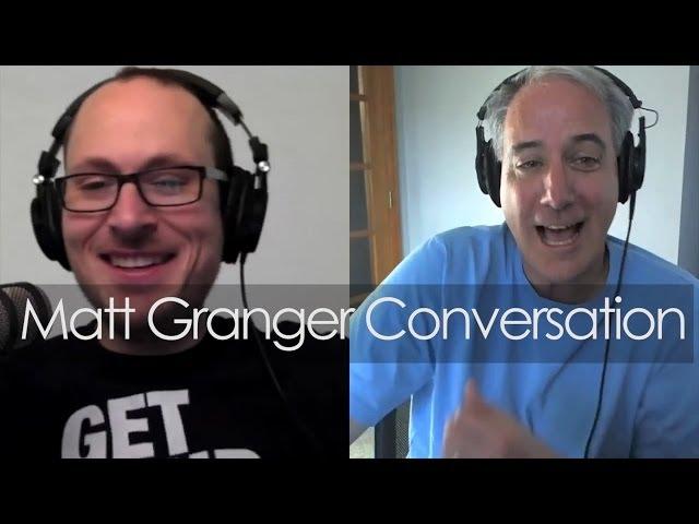 Video editing & Computer Conversation with Matt Granger