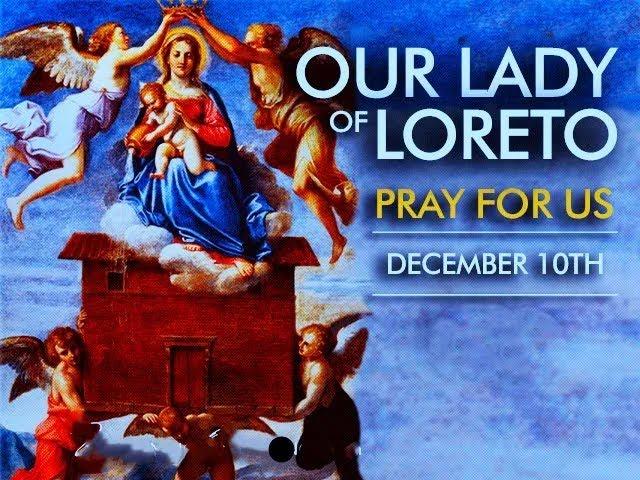 OUR LADY of LORETO Story  Secret History Miracle Home Moved by Angels! 