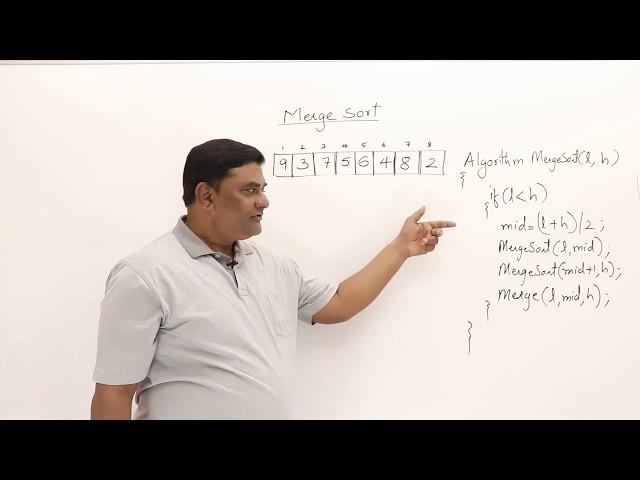 2.7.2.  Merge Sort Algorithm