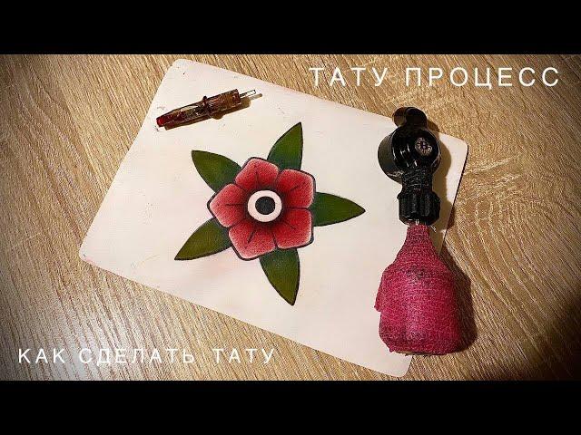 тату процесс | как сделать тату