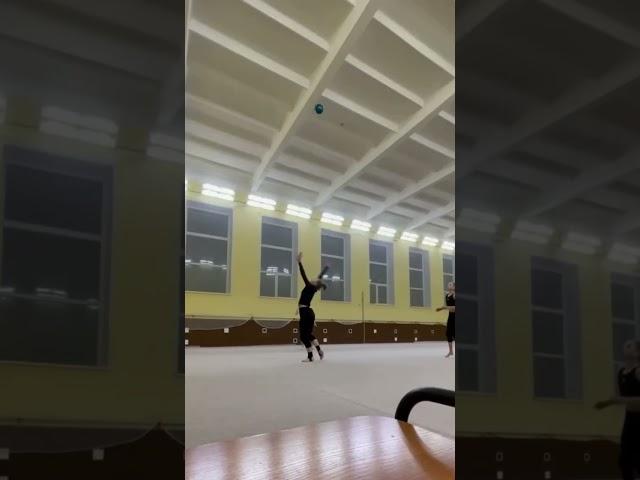 Rhythmic gymnastics ball masteries | Polina Fedotova #rg