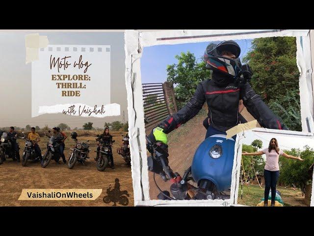 Wasn’t expecting all this adventure |Sunday ride|crash #vaishalionwheels #motovlog #hunter350