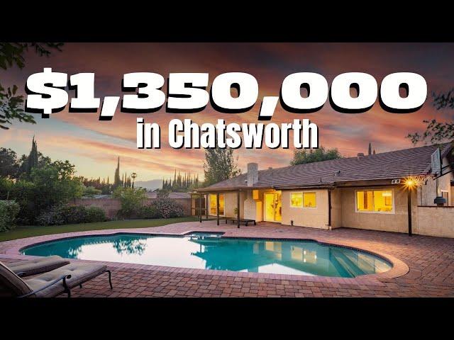 Homes for sale in Los Angeles- Breathtaking Dream House Tour Chatsworth, California | Pool Home