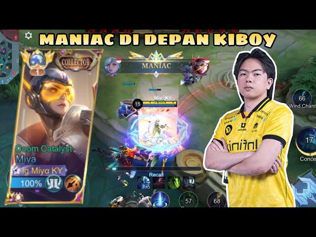 REASKI ONIC KIBOY MELIHAT TOP 1 GLOBAL MIYA‼️- MOBILE LEGENDS