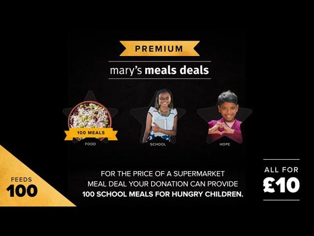 Mary's Meals Deals: £10