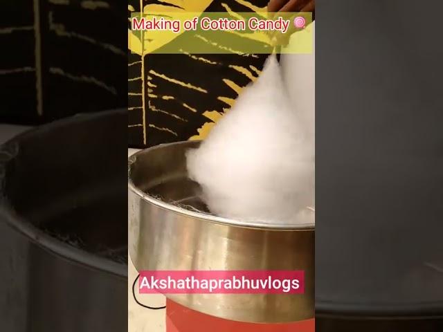 Making of Cotton Candy #shorts #ytshorts #trending #cottoncandy