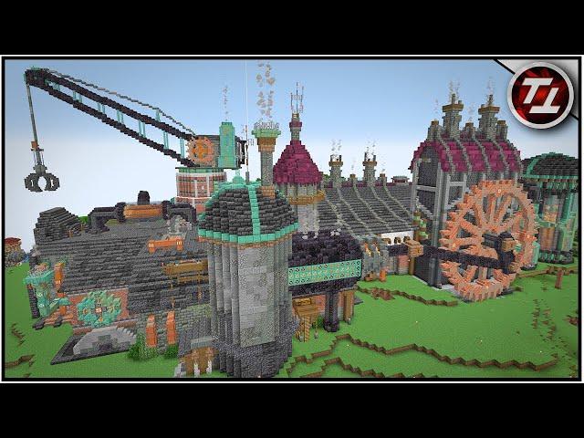 The Complete Steampunk Factory Build! - Hermitcraft 10 #22