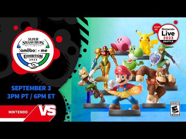 Super Smash Bros. Ultimate amiibo + me Exhibition 2023 - Nintendo Live 2023