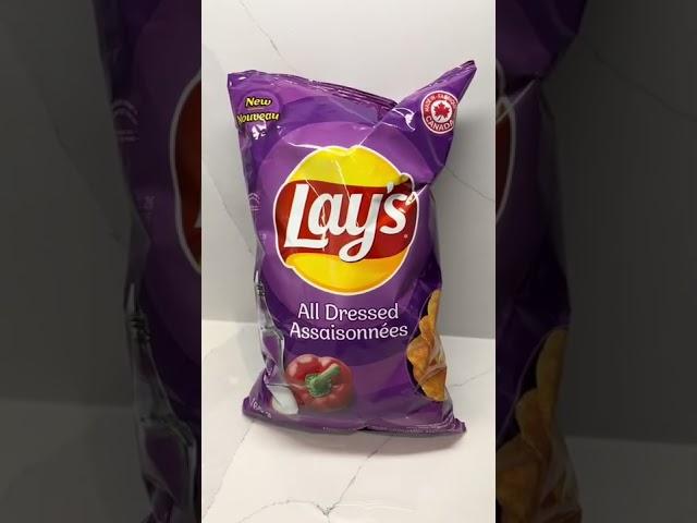 What you need to know Lays vs. Ruffles All Dressed Chips | canadian snacks | Pour Moi For Me #shorts