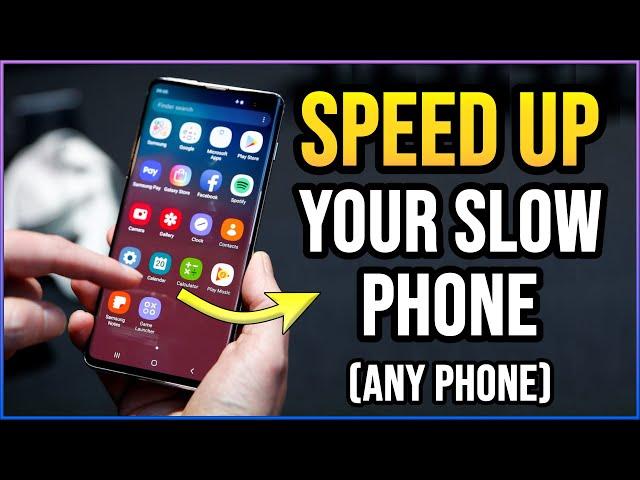 My phone is Slow - How to Speed up any phone (Step by step) 2023