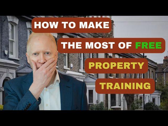 How to Make the Most of FREE Property Training | Property Education | Simon Zutshi