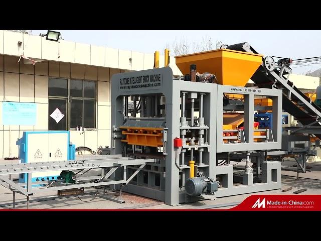 Qt10-15 Automatic Block Making Machine Paving Block Moulding Machine