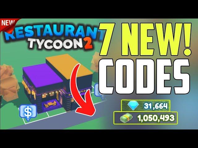 ️New Codes️ RESTAURANT TYCOON 2 CODES - ROBLOX RESTAURANT TYCOON 2 - RESTAURANT TYCOON 2 CODE